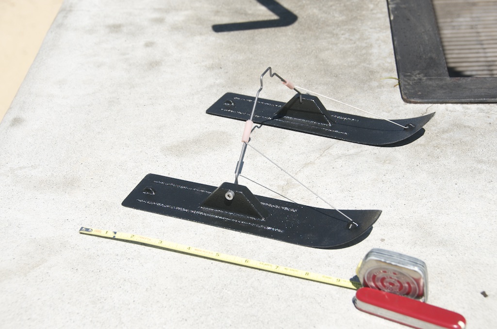 rc airplane skis